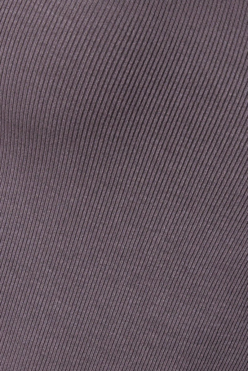 Grey Cut Out Bodysuit Long Sleeve - Image 6