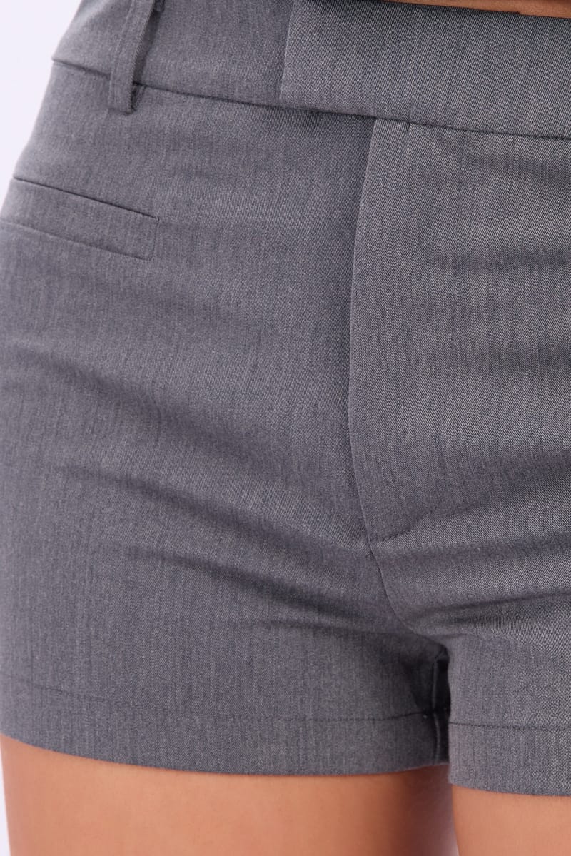 Grey Micro Shorts - Image 6