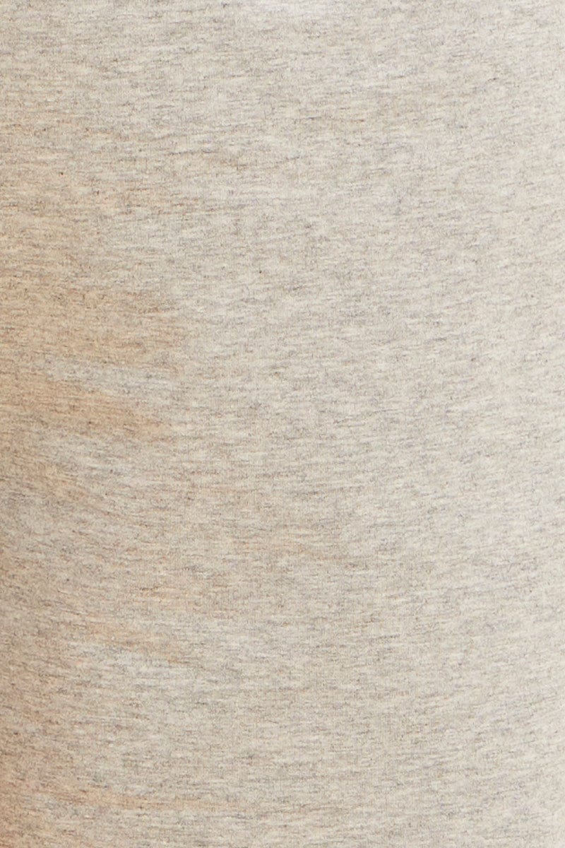 Grey Relaxed Short Pull On Cotton Terry Stretch - Image 6