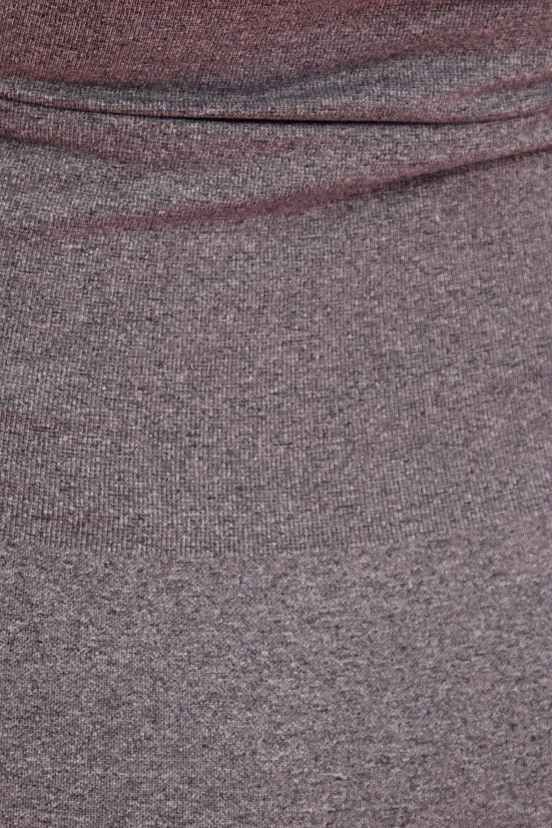 Grey Seamless Activewear Playsuit - Image 6