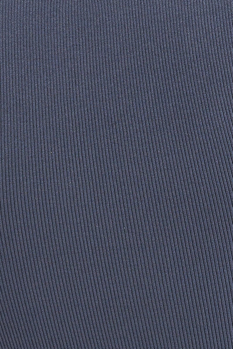 Grey Tank Top Sleeveless High neck Seamless - Image 6