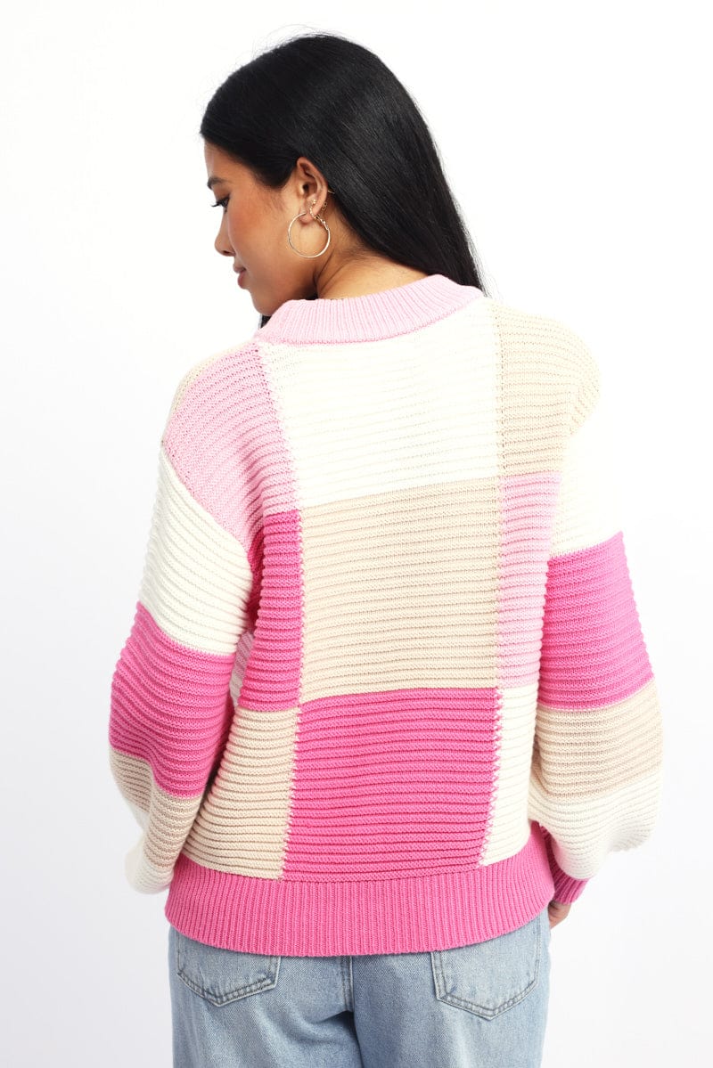 Multi Check Knit - Image 4