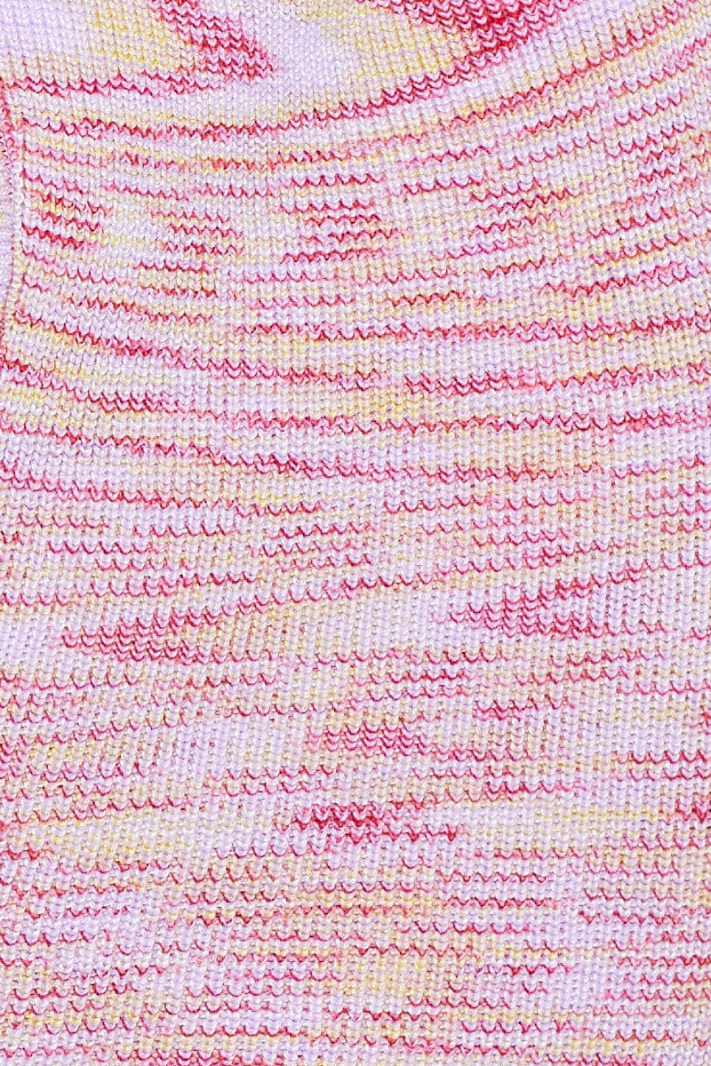 Multi Knit Top Sleeveless Crop - Image 6
