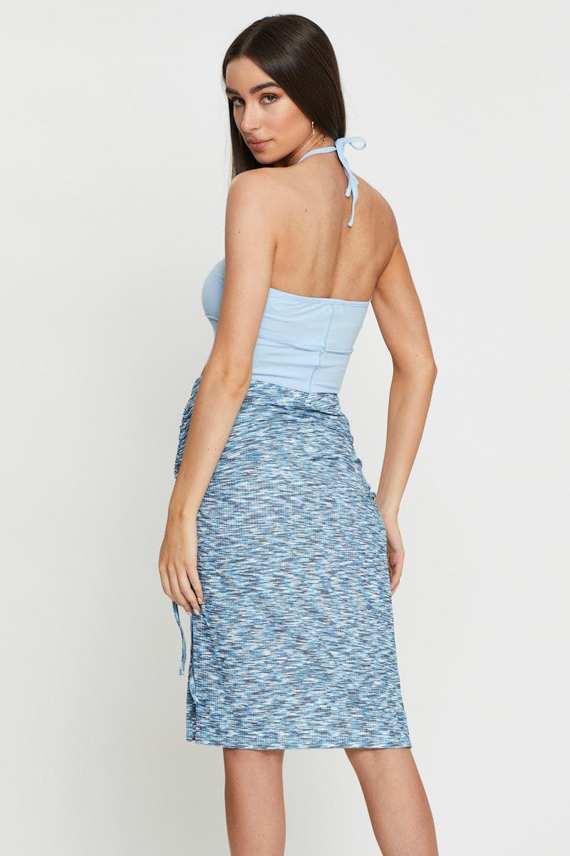 Multi Space Dye Rib Skirt - Image 5