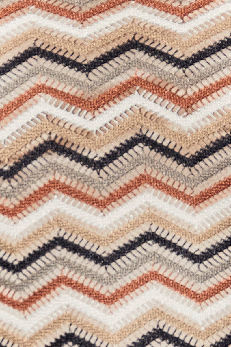 Multi Stripe Scarf Top Mini Adjustable Straps - Image 6
