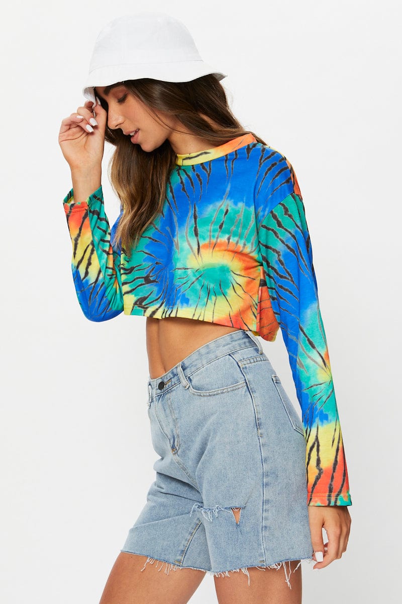 Multi Tie Dye Sweater - Image 13