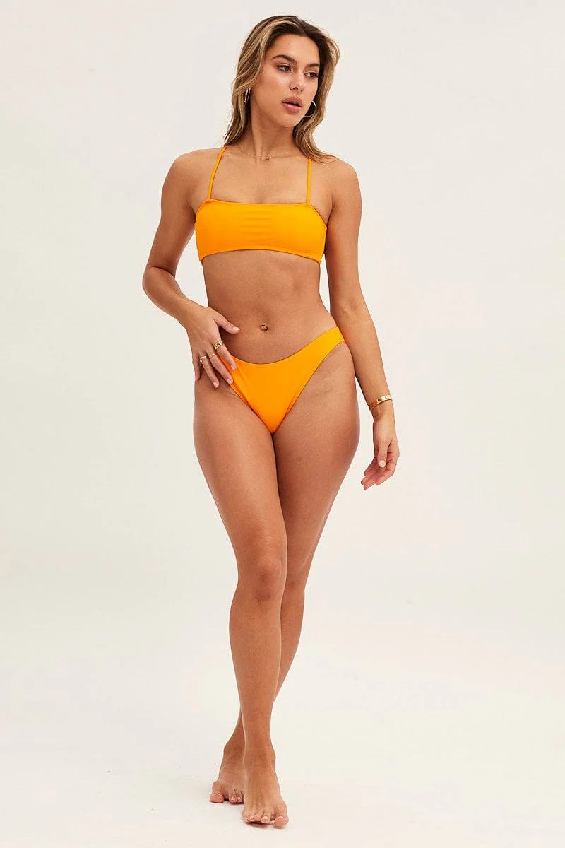 Orange Bikini Two Piece - Image 3
