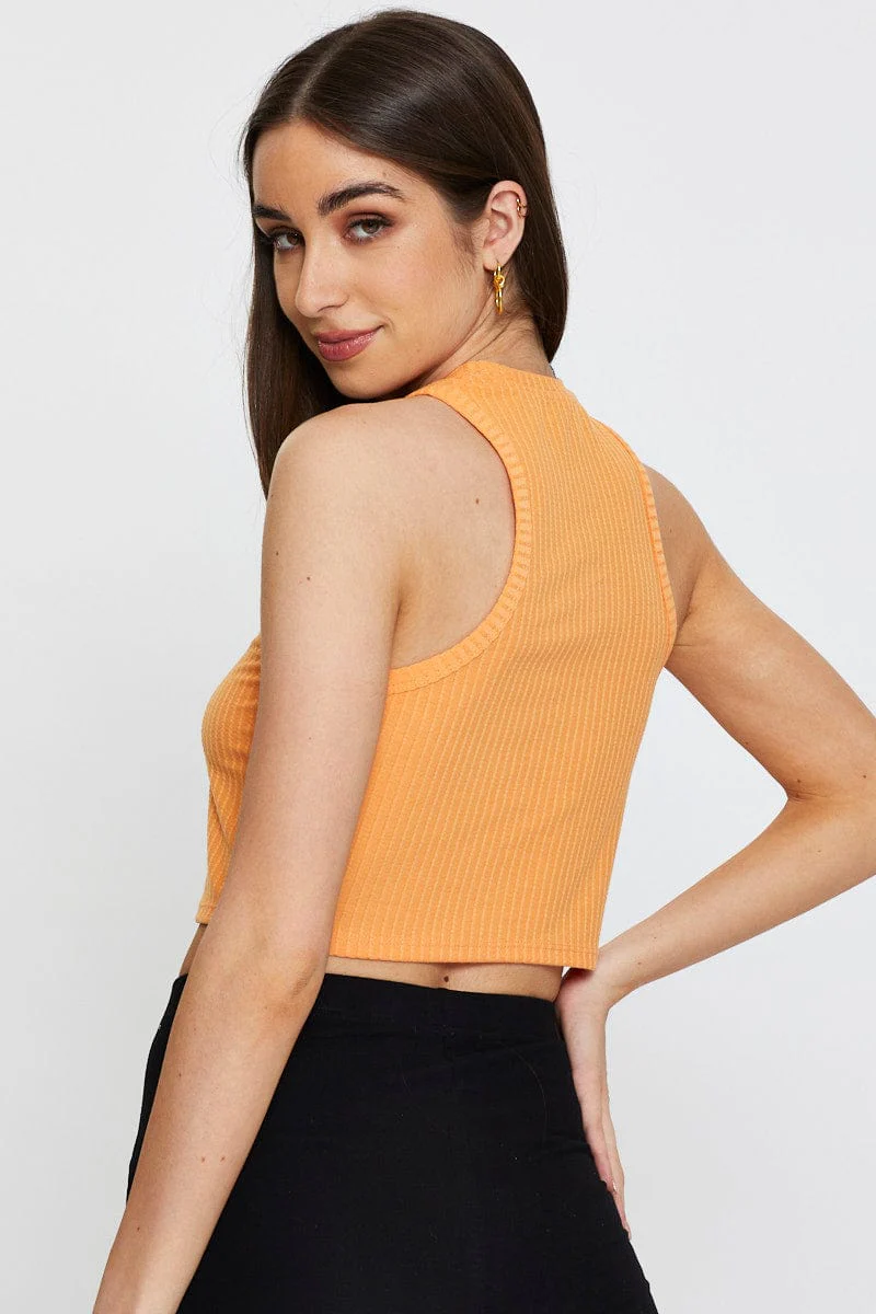 Orange Crop Top - Image 5