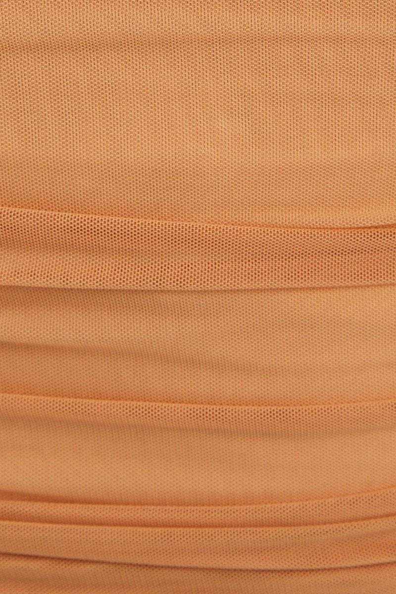 Orange Ruched Cami - Image 6