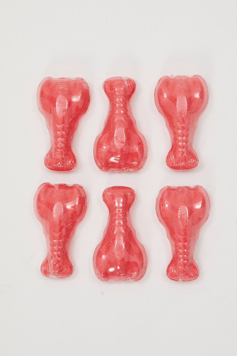 Pink 6 Piece Friends Lobster Bath Fizzers - Image 2