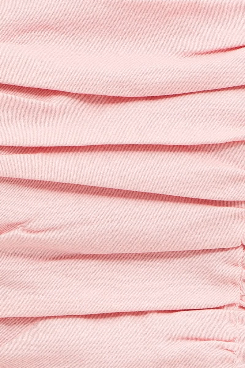 Pink Crop Top Short Sleeve - Image 6