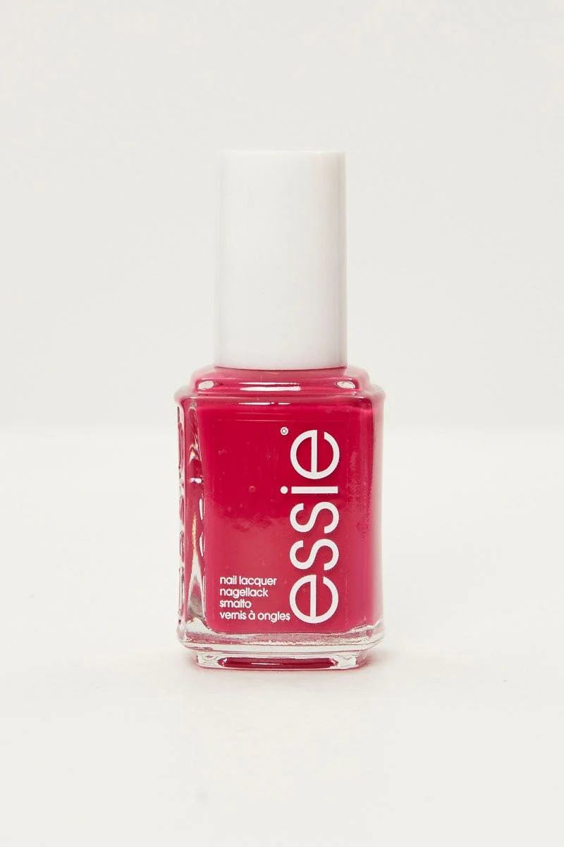 Pink Essie Nail Polish Bachelorette Bash 30 Bright Pink - Image 3