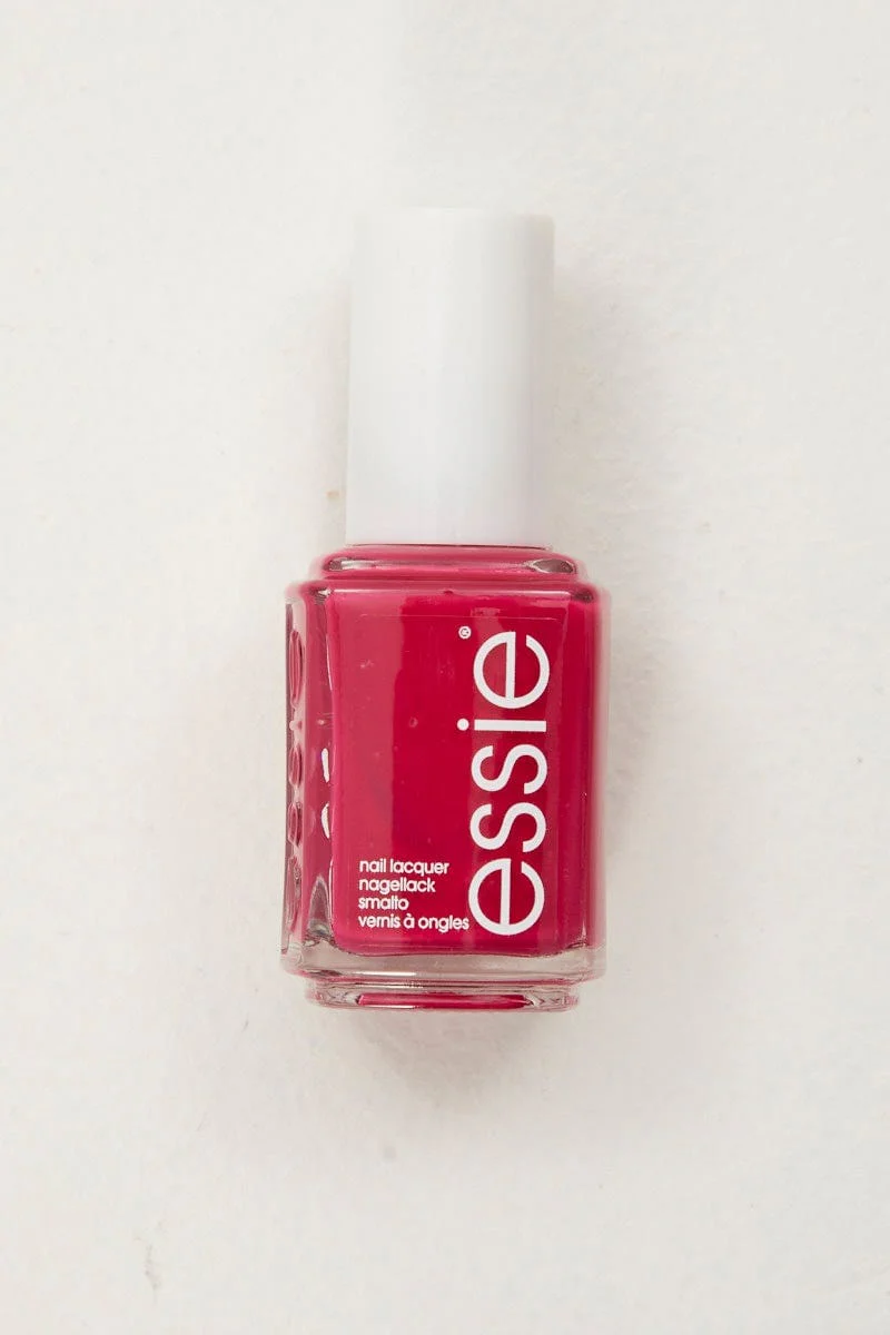 Pink Essie Nail Polish Bachelorette Bash 30 Bright Pink - Image 4