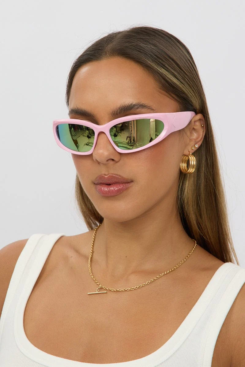Pink Fashion Sunglasses
