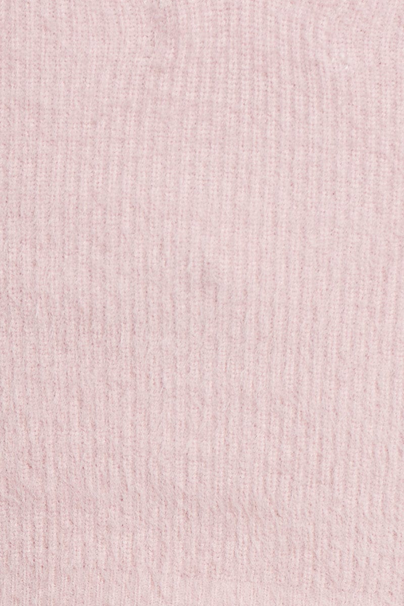 Pink Fluffy Knit Top - Image 6