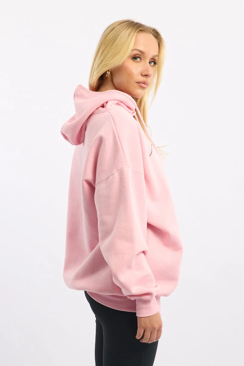 Pink Graphic Hoodie - Image 3