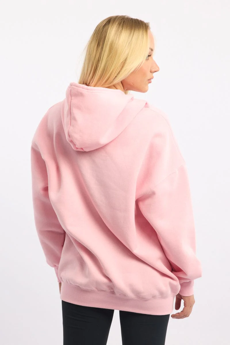 Pink Graphic Hoodie - Image 4