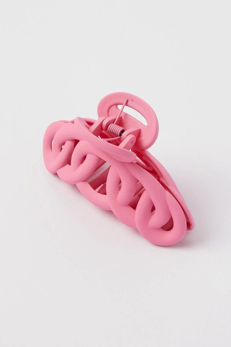 Pink Hair Claw Clip - Image 2