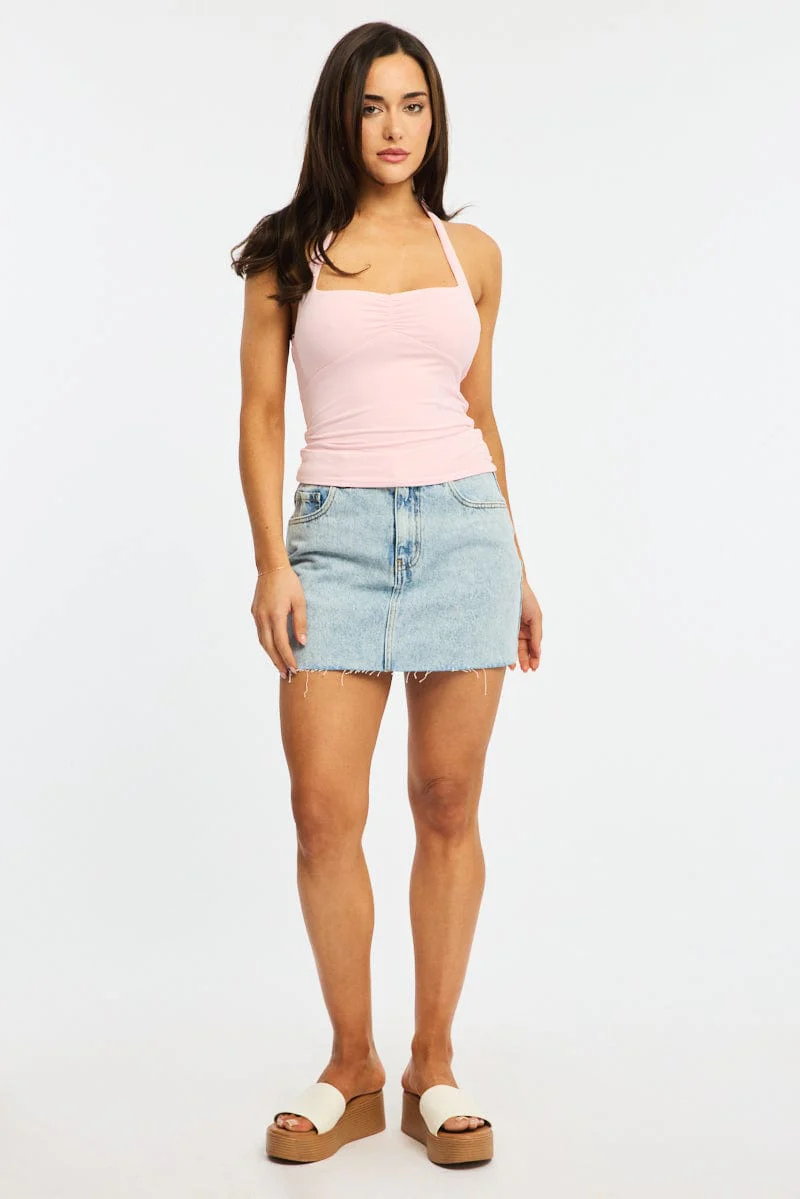 Pink Halter Top - Image 2