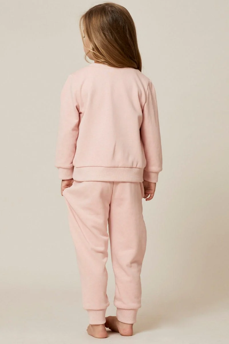 Pink Kids Track Pants - Image 3