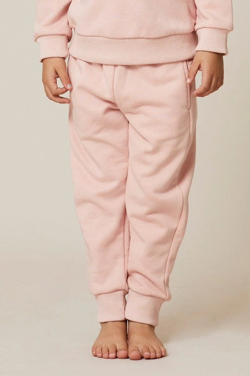 Pink Kids Track Pants - Image 4