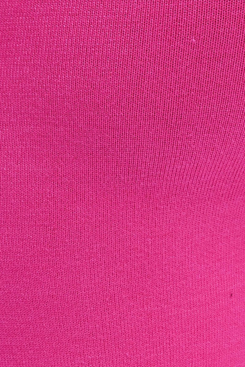 Pink Knit Lounge Pants - Image 6