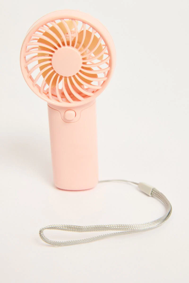 Pink Mini Fan