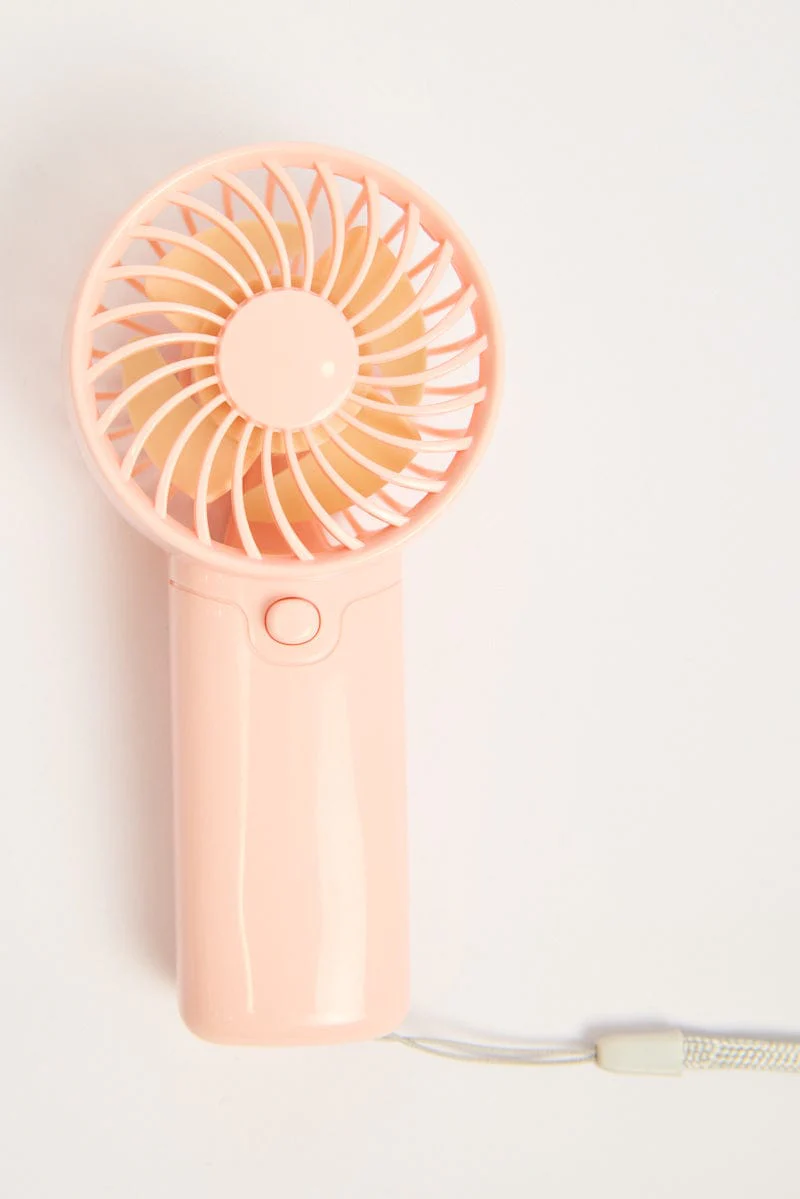 Pink Mini Fan - Image 2