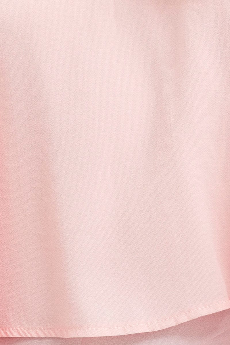 Pink Peplum Top Sleeveless - Image 6