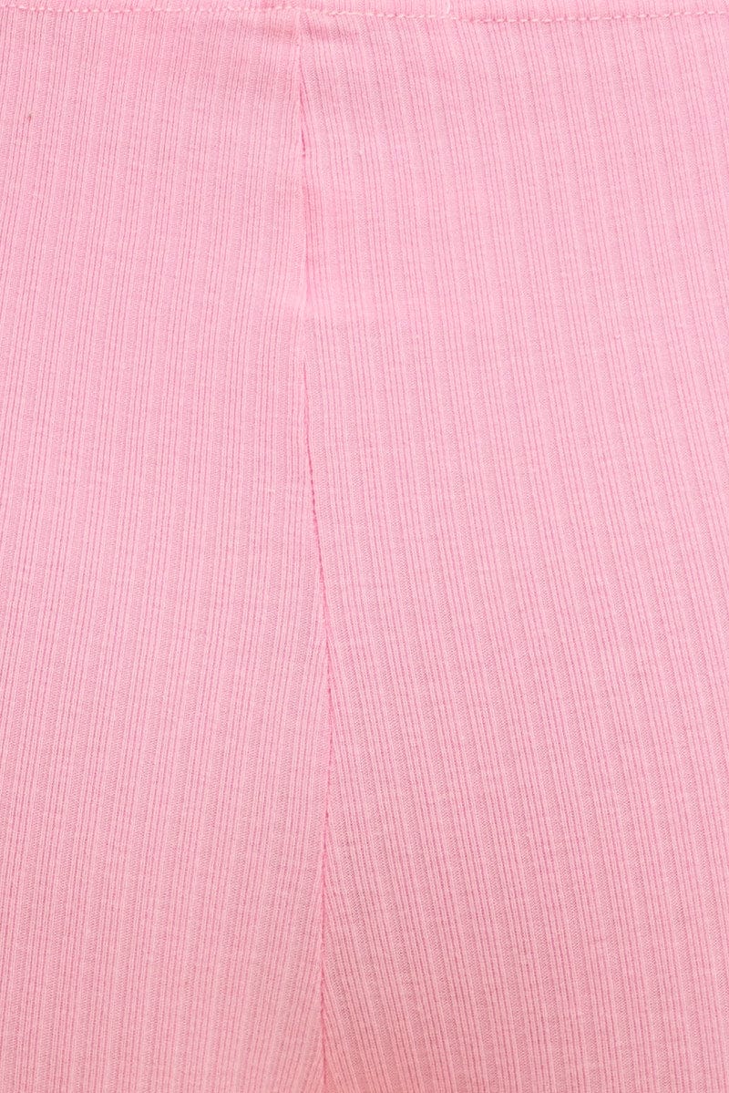 Pink Prea Rib Bike Short - Image 6