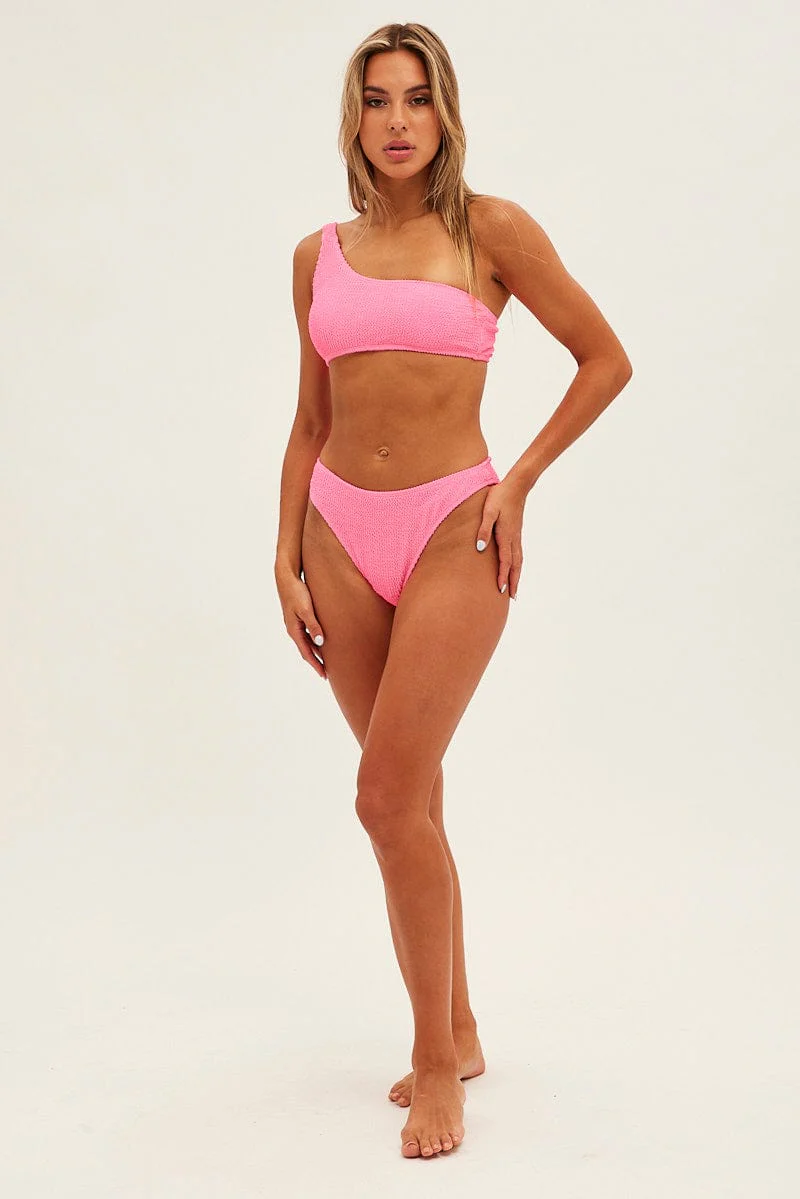 Pink Two Piece Bikini - Image 2
