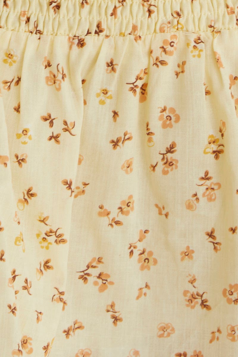 Print Crop Top Short Sleeve - Image 5