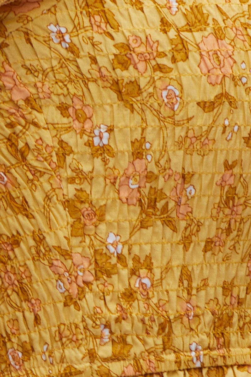 Print Crop Top Short Sleeve - Image 6