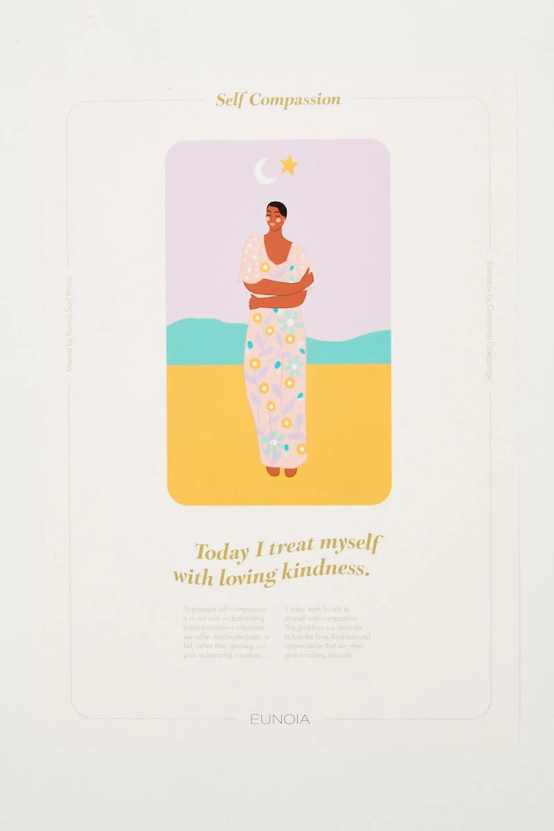 Print Eunoia Soul Ritual Self Compassion A4 Print Only - Image 2