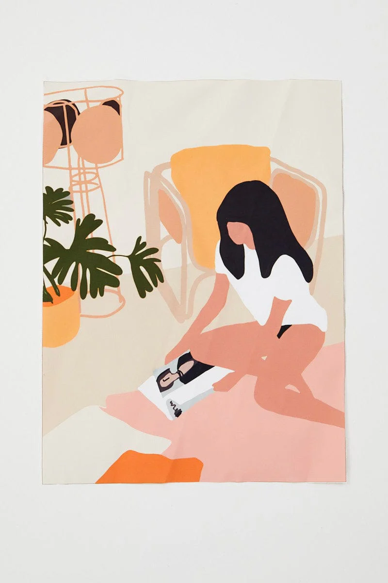 Print Girl Illustration Print A3 30Cm X 40Cm - Image 2