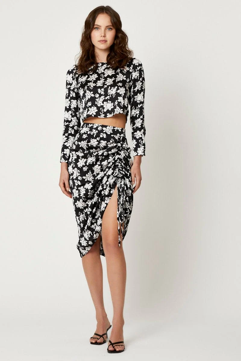 Print Long Sleeve Top - Image 2