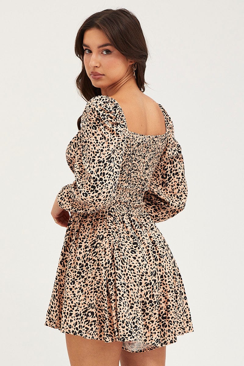 Print Playsuit Long Sleeve - Image 5
