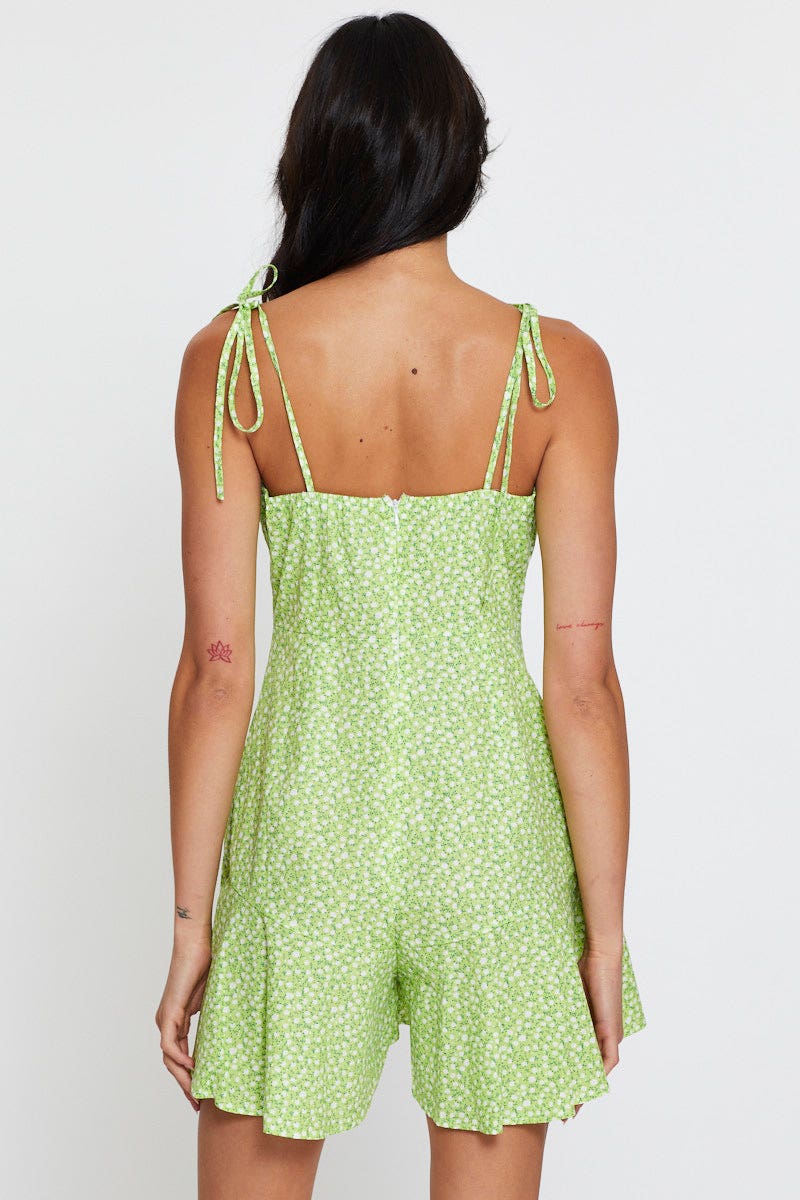 Print Playsuit Sleeveless - Image 5