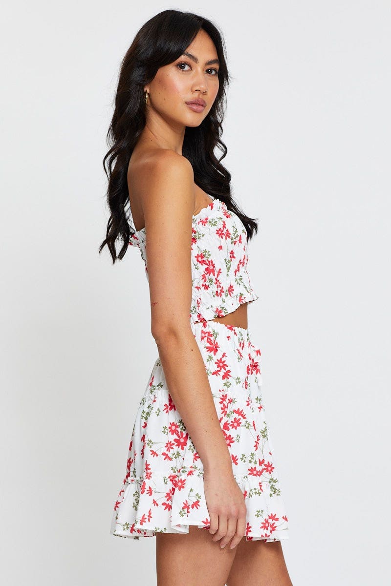 Print Skater Skirt - Image 4