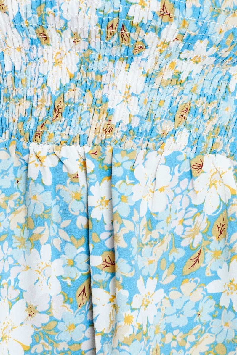 Print Smock Top Short Sleeve - Image 6