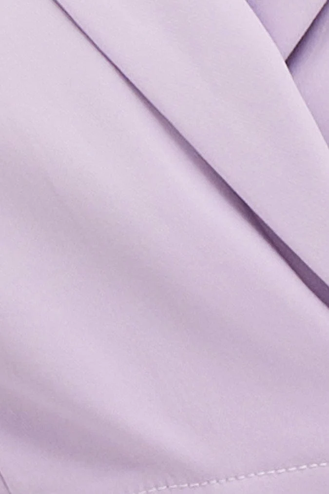 Purple Crop Jacket Long Sleeve - Image 6