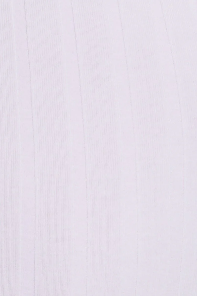 Purple Ribbed Open Front Top - Image 6