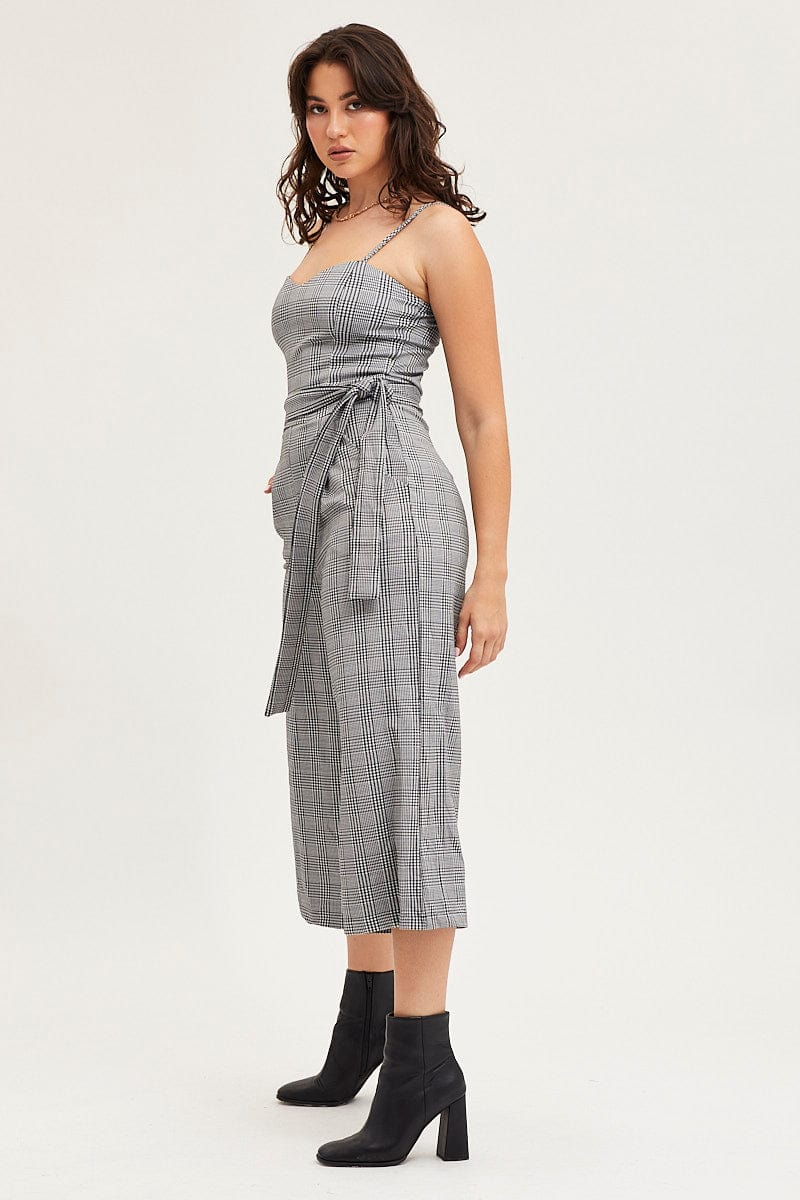Stripe Jumpsuit Sleeveless - Image 4
