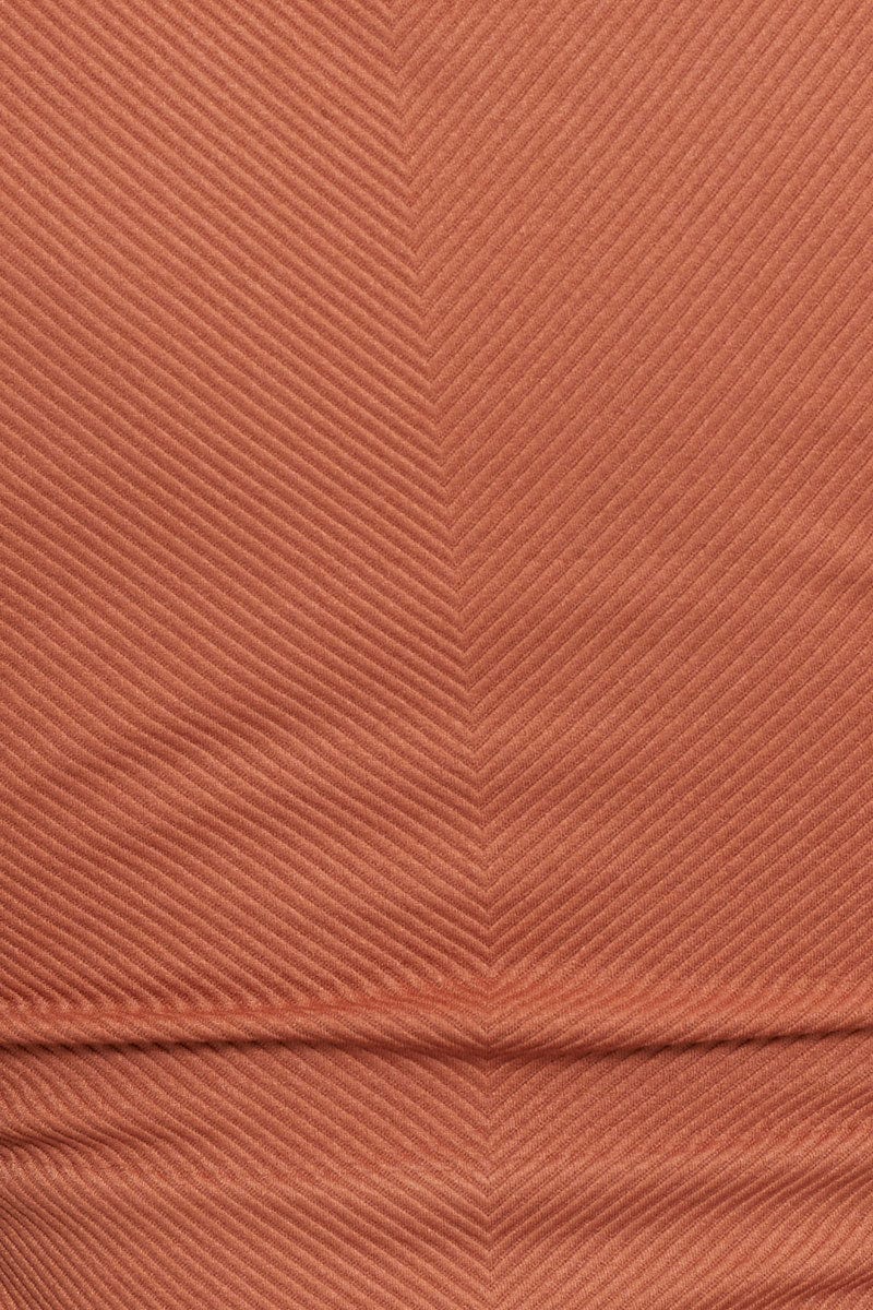 Tan Tank Top Sleeveless Crew Neck Seamless - Image 6