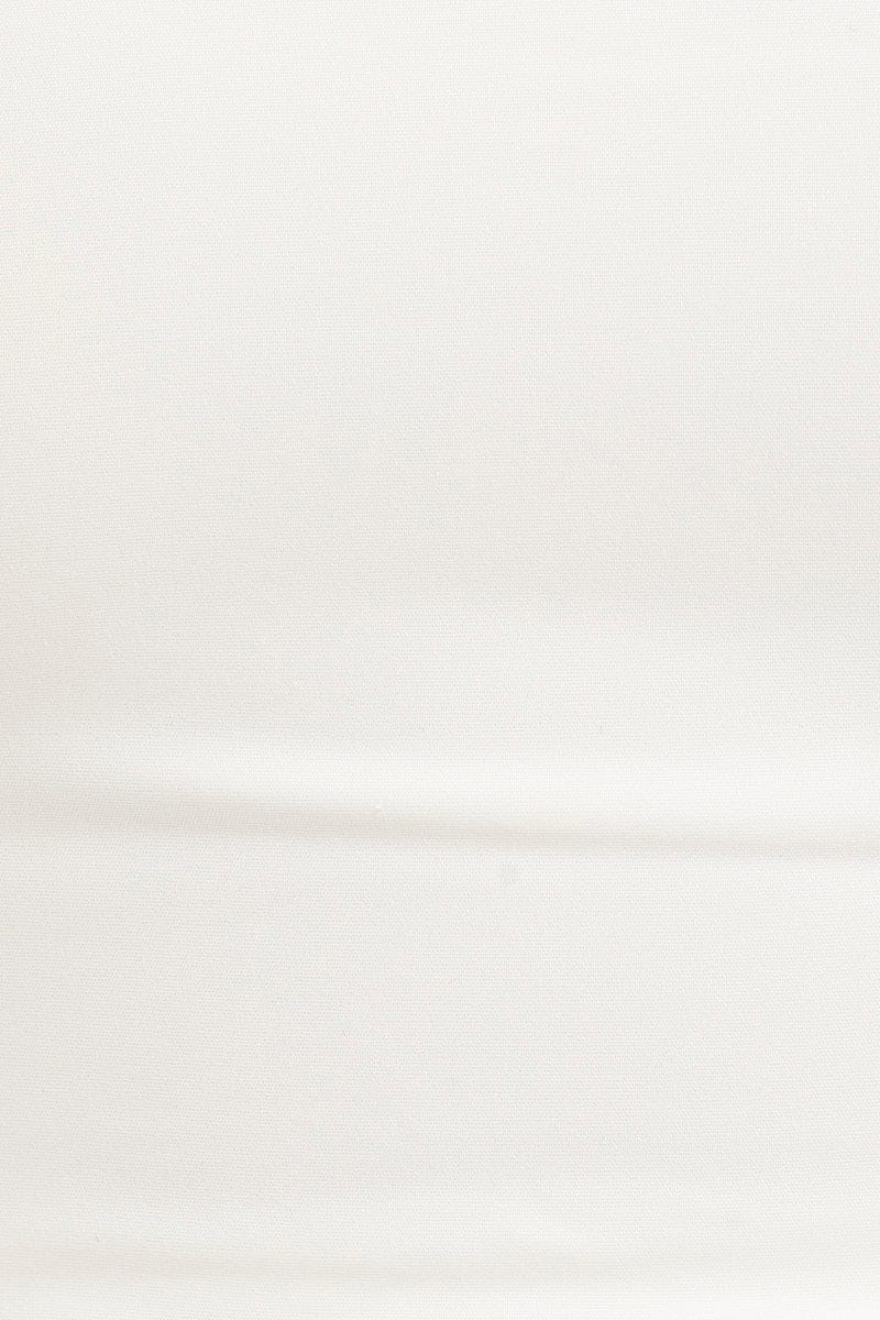 White Boning Detail Bustier Top - Image 7