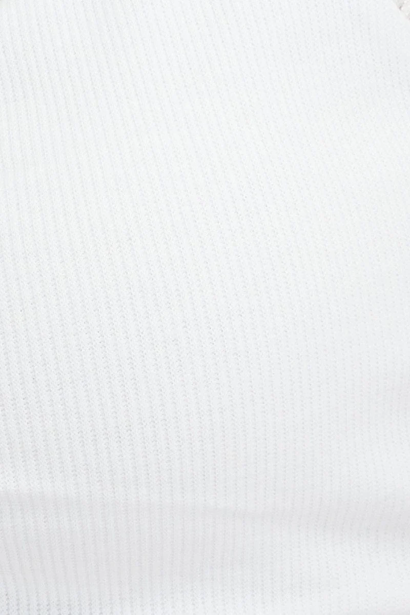 White Bralette Lace trim - Image 6