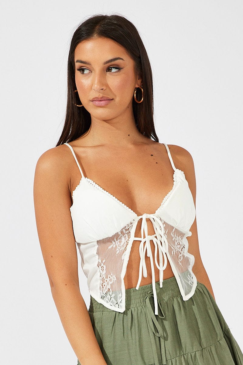 White Cami Top - Image 3