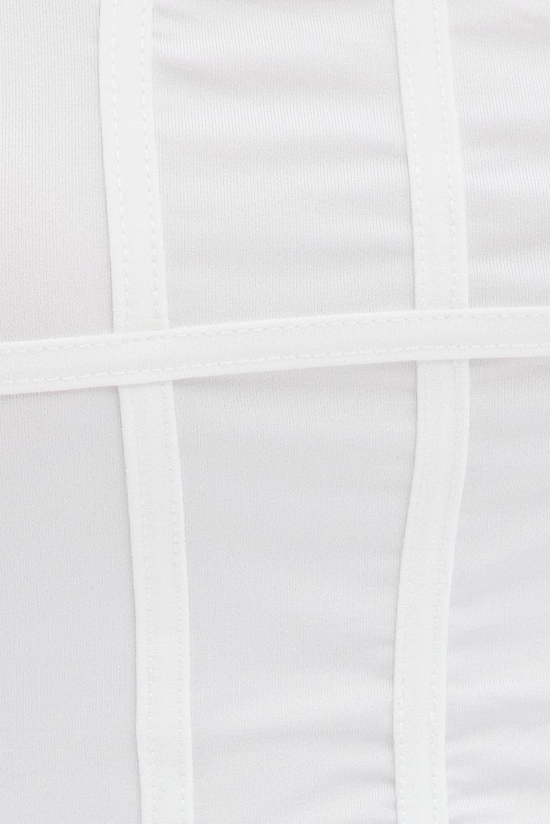 White Corset Top Lingerie - Image 6