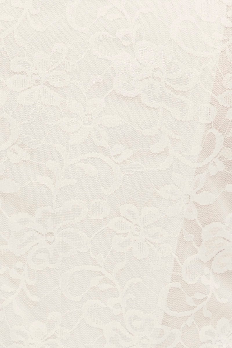 White Lace Corset Sleeveless - Image 6