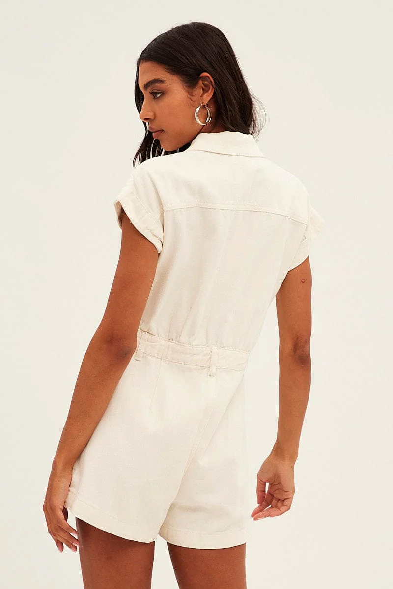 White Overall Denim - Image 5